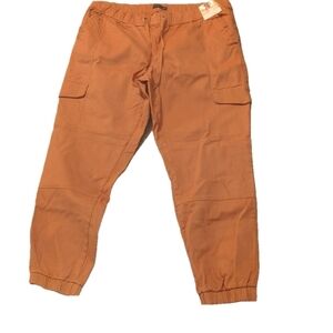 Sincerely Jules tan utility joggers size XL